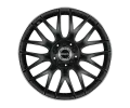 MAK Arrow Gloss Black Mirror Ring