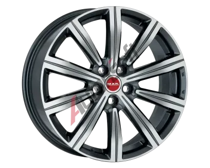 MAK Birmingham Gun Metallic Mirror