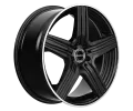 MAK Lewis Gloss Black Mirror Ring