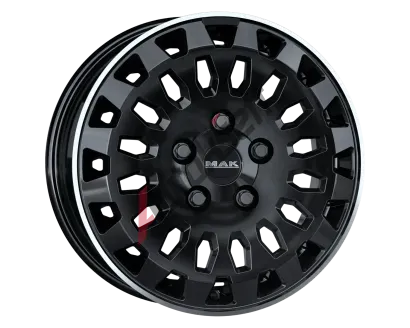 MAK Overland Gloss Black Mirror Ring
