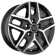 40 Van Gloss Black Full Polished 6,5x16 (5x114,3 ET44) 66,1