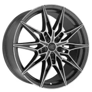 75 Matt Gun Metal Full Polished 9x20 (5x120 ET30) 73