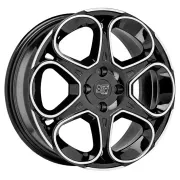 83 Gloss Black Full Polished 7x17 (4x108 ET25) 65,1