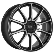 HyperXT HLT Gloss Black + Diamond Cut 10,5x22 (5x112 ET25) 79