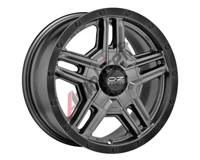 OZ Rally Adventure Matt Graphite + Black Lip