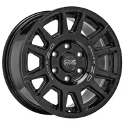 Rally Legend Gloss Black + Dark Lettering 8x17 (5x127 ET20) 71,6