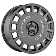 Rally Racing Dark Graphite + Silver Lettering 8x18 (5x120 ET45) 79