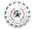OZ Rally Racing Race White + Red Lettering