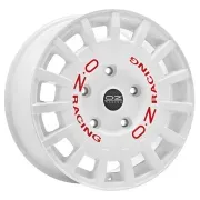 Rally Racing Van Race White + Red Lettering 8x18 (5x120 ET45) 65,1