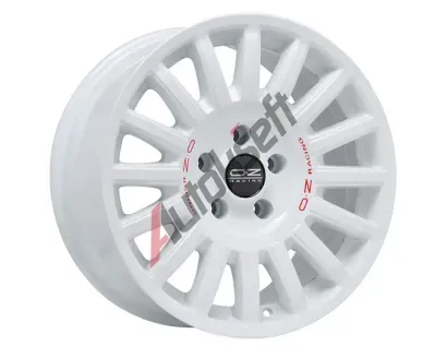 OZ Rally Raid Race White + Red Lettering
