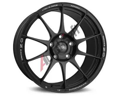 OZ Superforgiata Matt Black + Milled Lettering