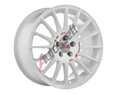 OZ Superturismo GT Race White + Red Lettering