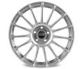 OZ Superturismo LM Matt Race Silver + Black Lettering
