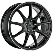 Veloce GT Gloss Black + Diamond Lip + Silver Lettering 7,5x17 (5x100 ET35) 68