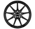 OZ Veloce GT Gloss Black + Diamond Lip + Silver Lettering