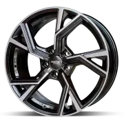 P100 Black 8,5x19 (5x112 ET48) 57,1
