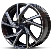 P107 Diamond Black Polished 7,5x19 (5x112 ET49) 66,6