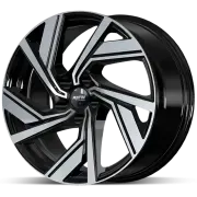 P114 Black Polished 7,5x19 (5x112 ET50) 57,1