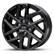 P121 Glossy Black 6,5x16 (6x120 ET50) 74,5