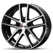 P73 Black Polished 6,5x16 (5x112 ET46) 57,1