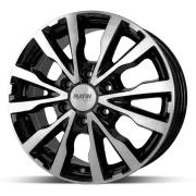 P86 Black 6,5x16 (6x130 ET54) 84,1