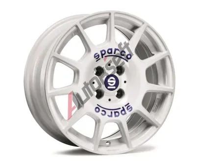 Sparco Terra Matt Silver Tech Blue Lettering