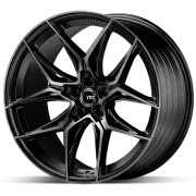 GT 9 Black Matt Polished 8x19 (5x112 ET45) 66,6
