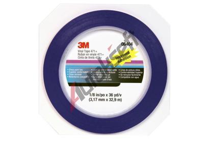 3M Lepic pska z mkkho PVC - modr (06404) - 3mm 1 ks 3M 471-1, 471-1