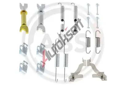 A.B.S. Sada příslušenství brzdové čelisti ABS 0045SQ, 0045SQ A.B.S. Sada příslušenství brzdové čelisti ABS 0045SQ, 0045SQ