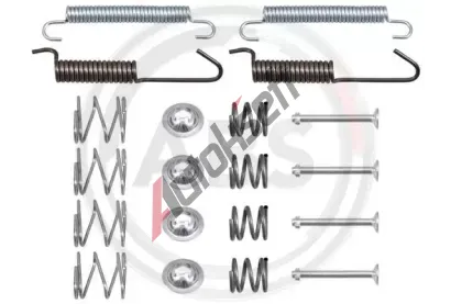 A.B.S. Sada příslušenství brzdové čelisti ABS 0047Q, 0047Q A.B.S. Sada příslušenství brzdové čelisti ABS 0047Q, 0047Q