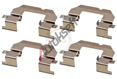 A.B.S. Sada příslušenství obložení kotoučové brzdy ABS 0102Q, 0102Q A.B.S. Sada příslušenství obložení kotoučové brzdy ABS 0102Q, 0102Q