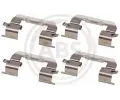 Sada psluenstv obloen kotouov brzdy A.B.S. ‐ ABS 0105Q