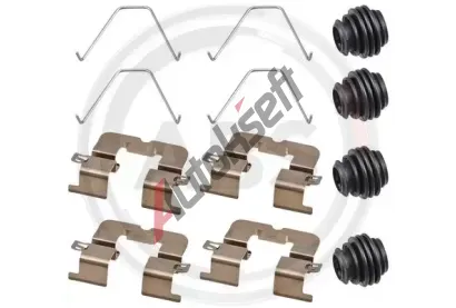 A.B.S. Sada psluenstv obloen kotouov brzdy ABS 0114Q, 0114Q