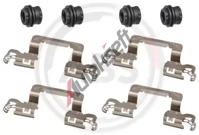 A.B.S. Sada příslušenství obložení kotoučové brzdy ABS 0130Q, 0130Q  A.B.S. Sada příslušenství obložení kotoučové brzdy ABS 0130Q, 0130Q