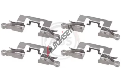A.B.S. Sada příslušenství obložení kotoučové brzdy ABS 0139Q, 0139Q A.B.S. Sada příslušenství obložení kotoučové brzdy ABS 0139Q, 0139Q