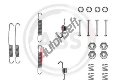 A.B.S. Sada p��slu�enstv� - brzdov� �elisti ABS 0673Q, 0673Q