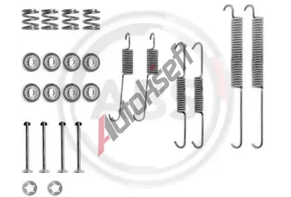 A.B.S. Sada psluenstv brzdov elisti ABS 0678Q, 0678Q