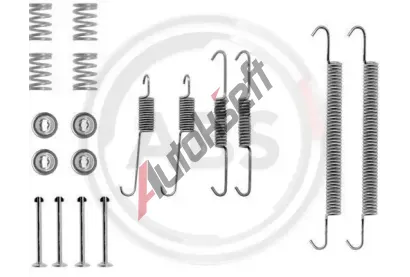 A.B.S. Sada psluenstv brzdov elisti ABS 0757Q, 0757Q