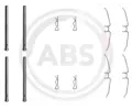 Sada psluenstv obloen kotouov brzdy A.B.S. ‐ ABS 0901Q