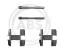 Sada psluenstv obloen kotouov brzdy A.B.S. ‐ ABS 0906Q