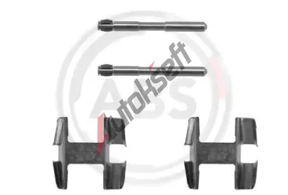 A.B.S. Sada příslušenství obložení kotoučové brzdy ABS 0906Q, 0906Q  A.B.S. Sada příslušenství obložení kotoučové brzdy ABS 0906Q, 0906Q