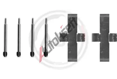 A.B.S. Sada psluenstv obloen kotouov brzdy ABS 0924Q, 0924Q