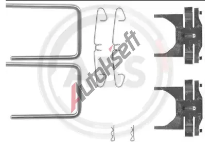 A.B.S. Sada psluenstv obloen kotouov brzdy ABS 0928Q, 0928Q