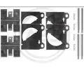 Sada psluenstv obloen kotouov brzdy A.B.S. ‐ ABS 0950Q