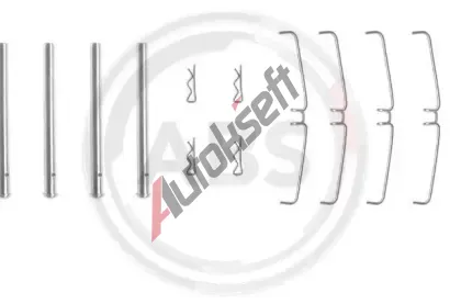 A.B.S. Sada psluenstv obloen kotouov brzdy ABS 0965Q, 0965Q