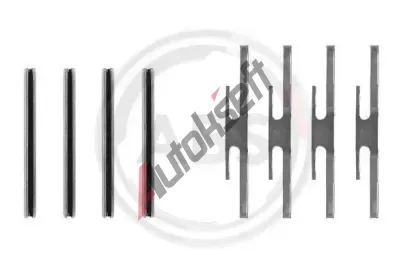 A.B.S. Sada psluenstv - obloen kotouov brzdy ABS 0975Q, 0975Q