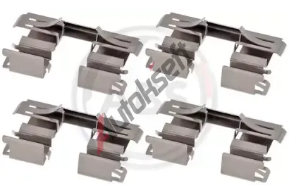 A.B.S. Sada příslušenství obložení kotoučové brzdy ABS 1002Q, 1002Q A.B.S. Sada příslušenství obložení kotoučové brzdy ABS 1002Q, 1002Q