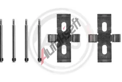 A.B.S. Sada psluenstv obloen kotouov brzdy ABS 1009Q, 1009Q