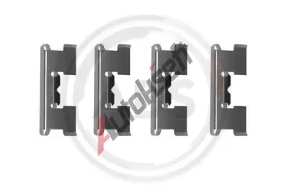 A.B.S. Sada psluenstv obloen kotouov brzdy ABS 1017Q, 1017Q
