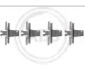 Sada psluenstv obloen kotouov brzdy A.B.S. ‐ ABS 1018Q